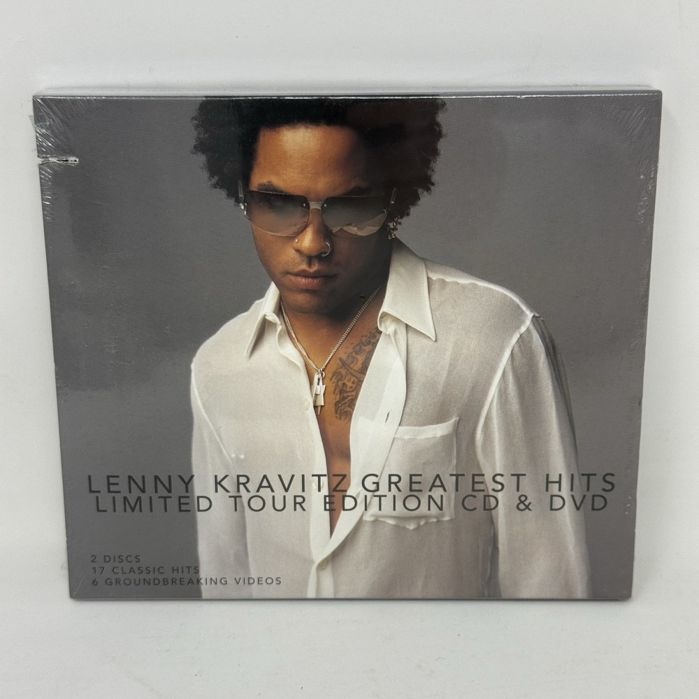 Lenny Kravitz Greatest Hits Limited Tour Edition CD & DVD Rock Virgin 2005 NEW